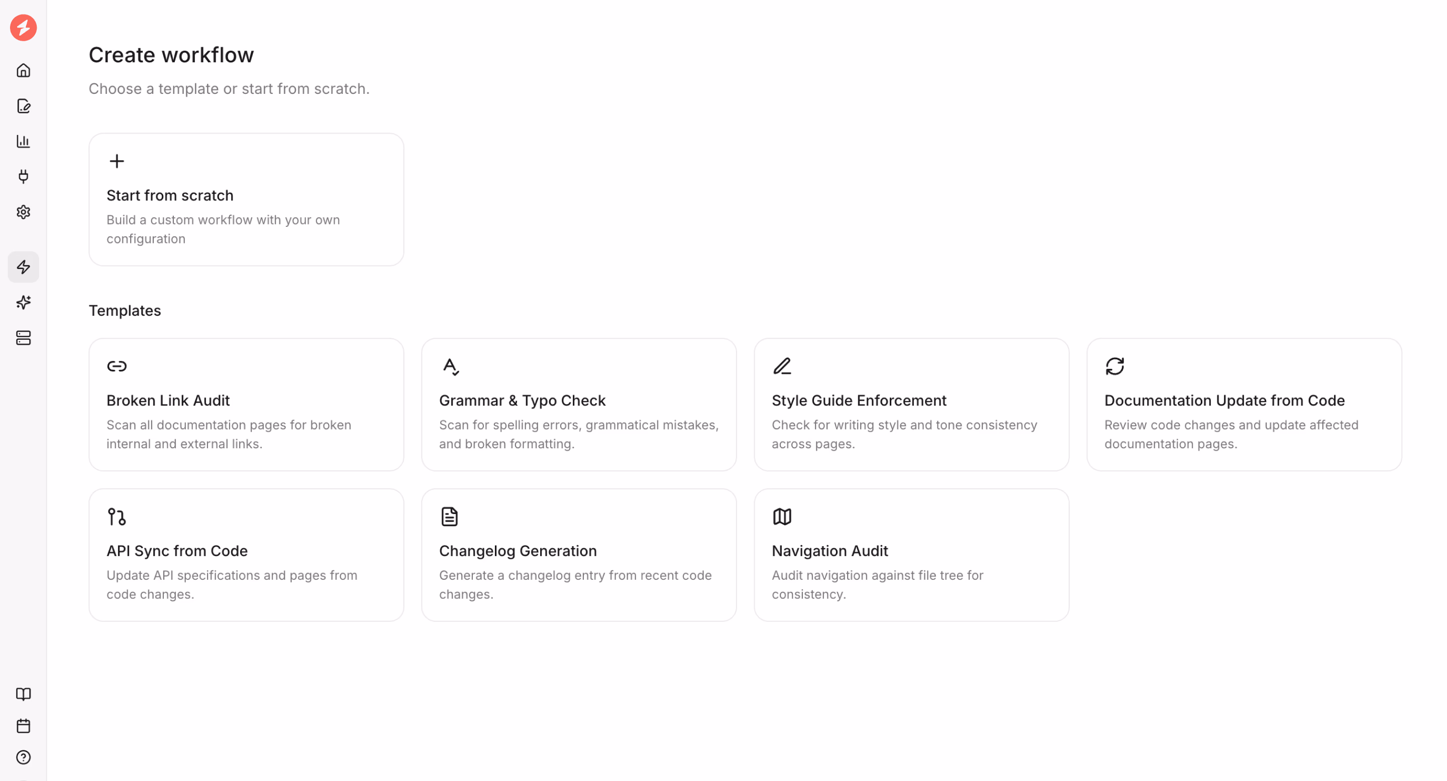 AI Workflows screenshot